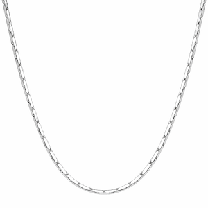Anchor Lattice Chain in 925 sterling silver – side view