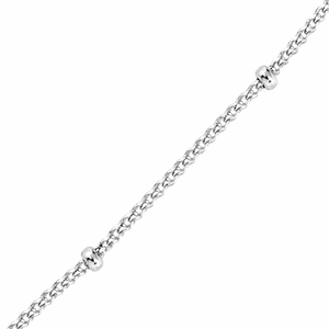 Beaded Curb Chain in 925 sterling silver – main view