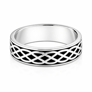 Celtic Knot Ring in 925 sterling silver – main view