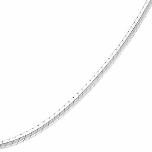Diamond Cut Rope Chain in 925 sterling silver – main view