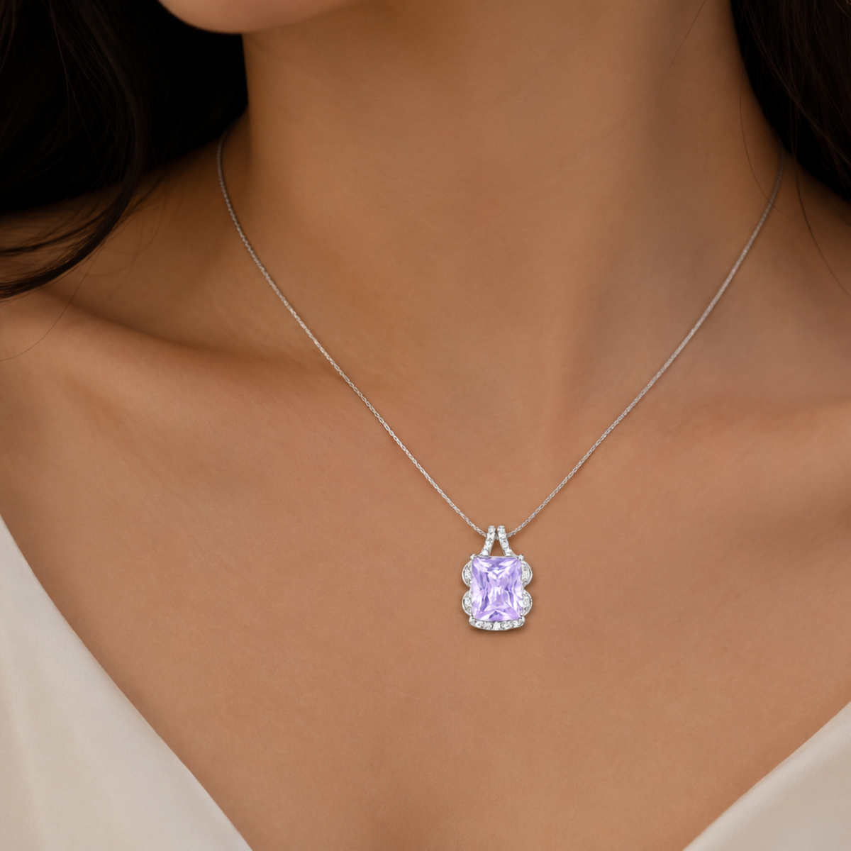 Regal Radiant Cut Pendant