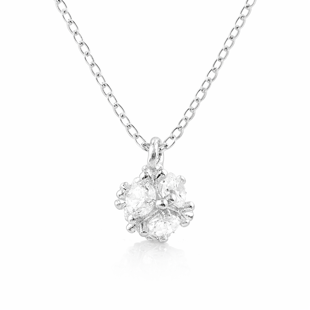 Sparkle Ball Necklace in 925 sterling silver – main view