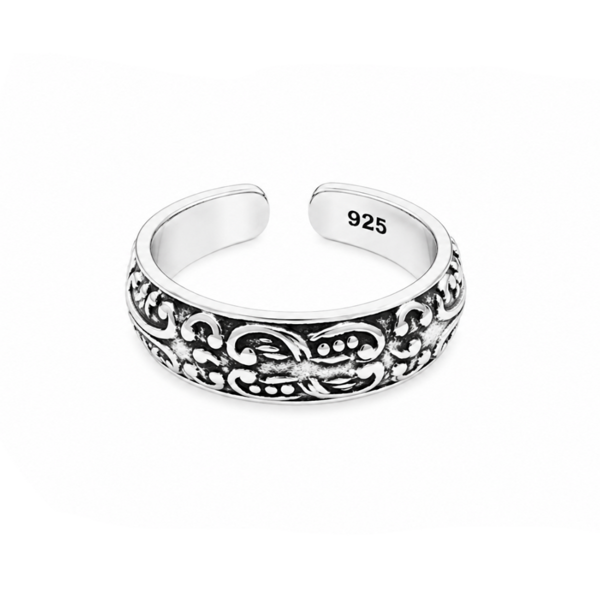 Veloura Filigree Toe Ring in 925 sterling silver – main view