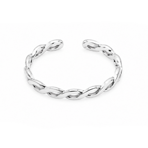 Infinity Twist Toe Ring in 925 sterling silver – main view