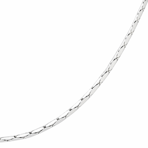 Anchor Square Link Chain in 925 sterling silver – main view