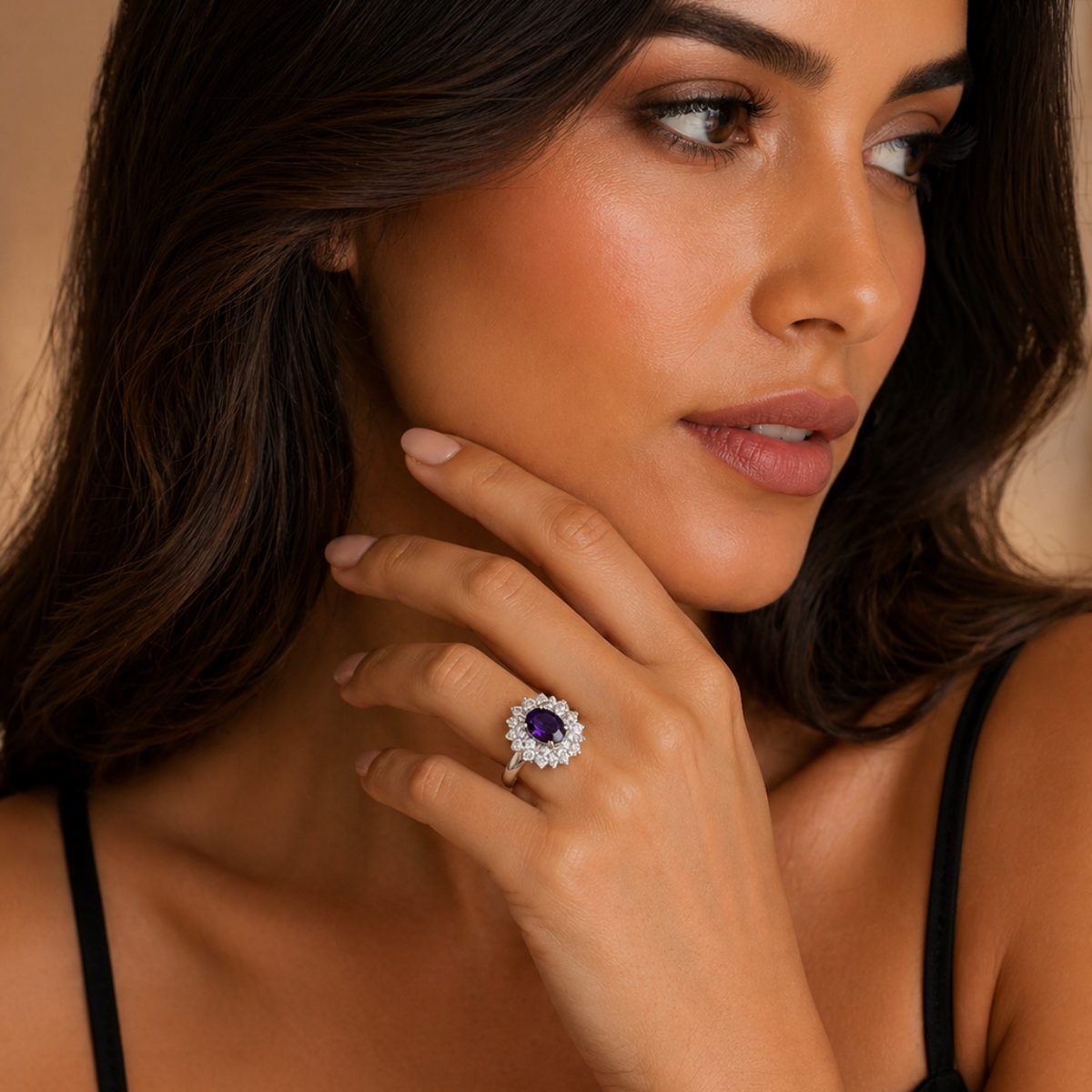 Aurelia Royal Halo Ring