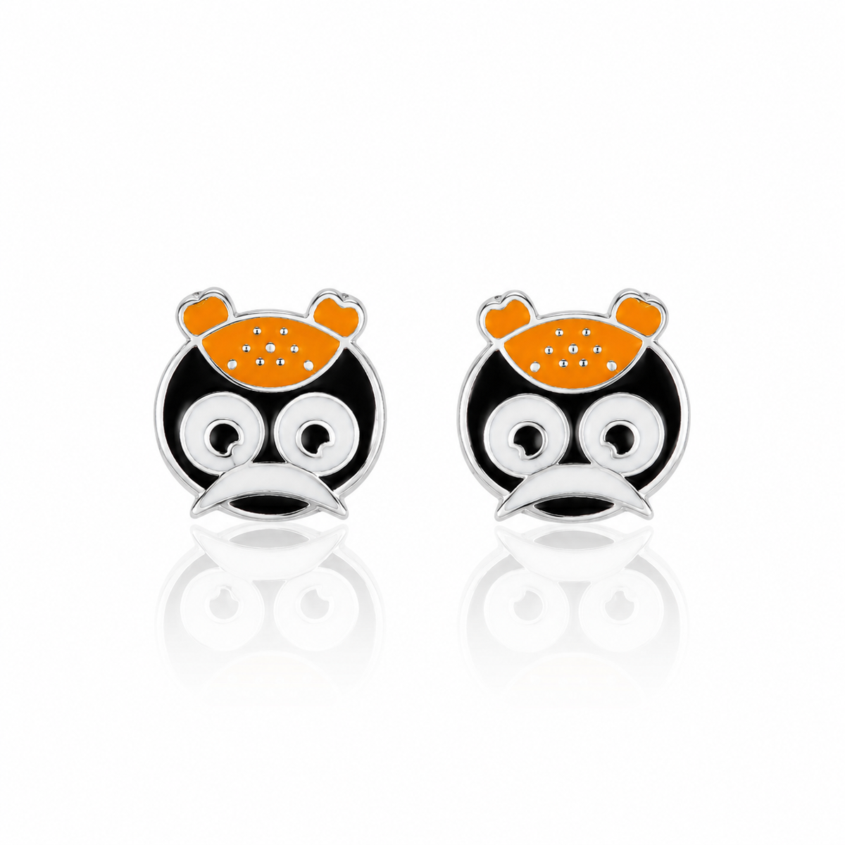 Cute Cartoon Cat Stud Earrings