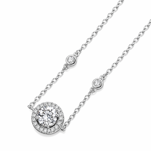 Halo Bracelet in 925 sterling silver – side view