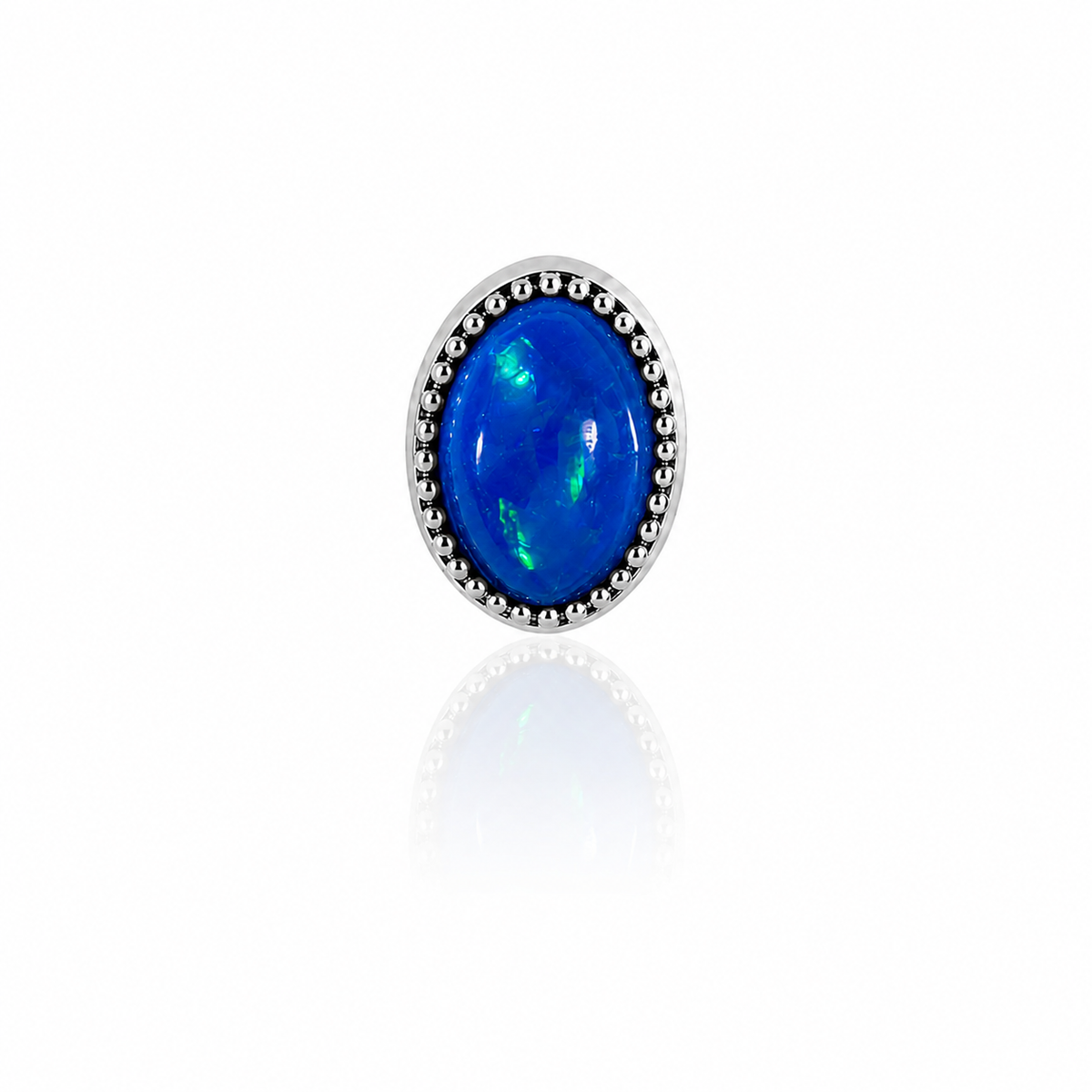 Marquise Opal Cartilage Stud