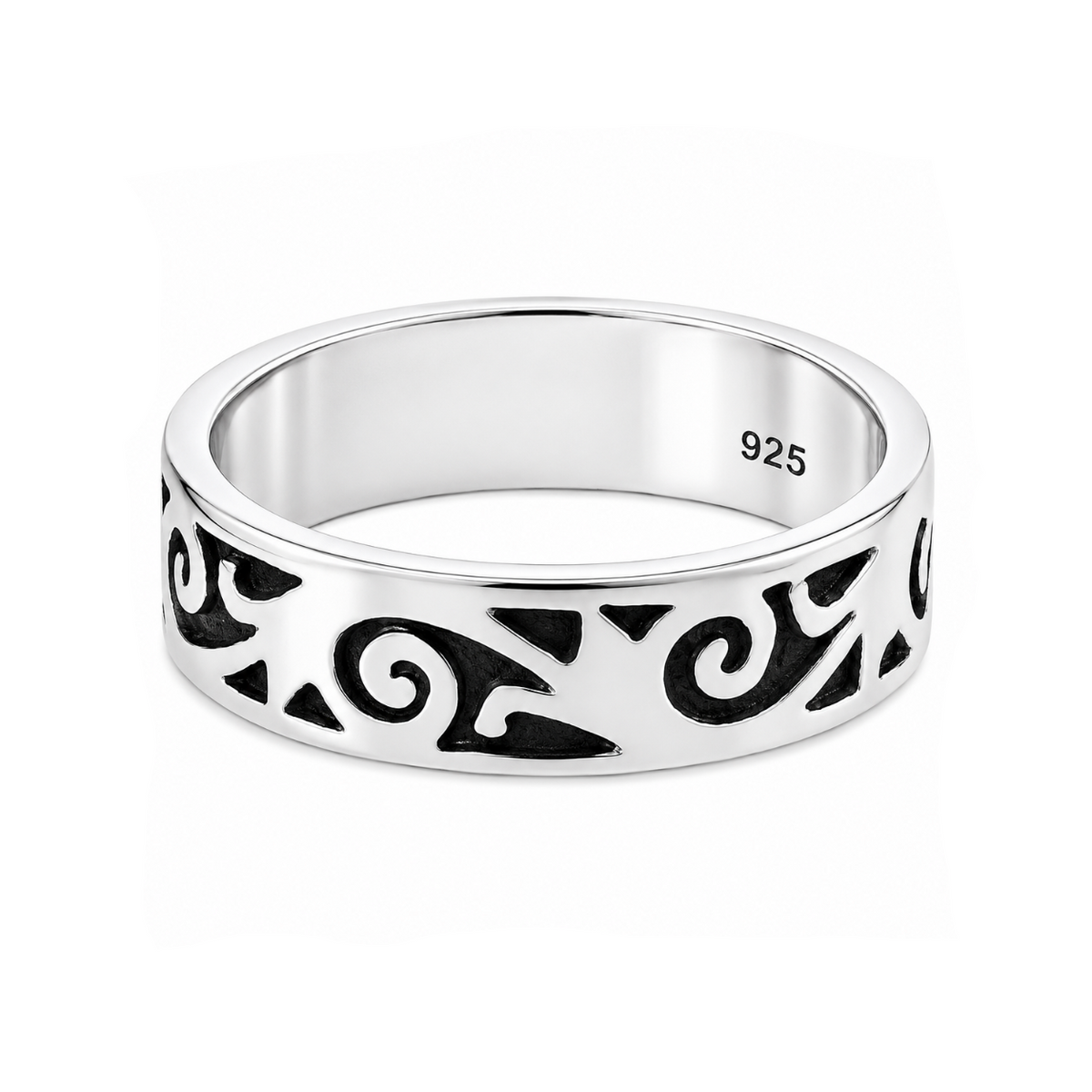 Spiral Tribal Ring