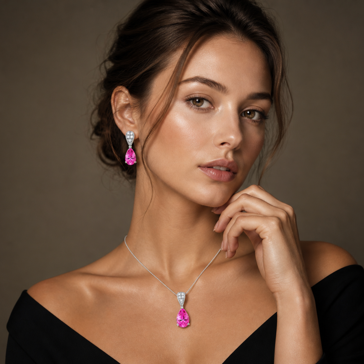 Teardrop Jewelry Set