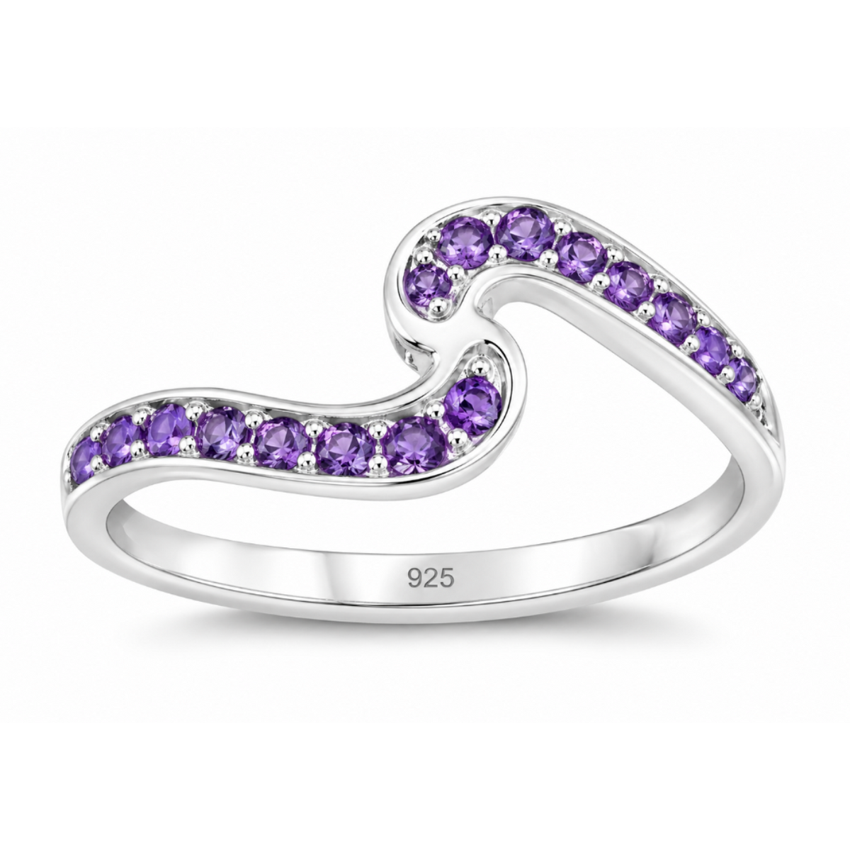 Wave Open Ring