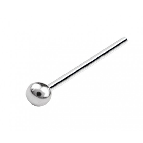 Silver Nose Stud Ball 