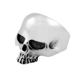 Gothic Style Ghost Skull Men's Ring