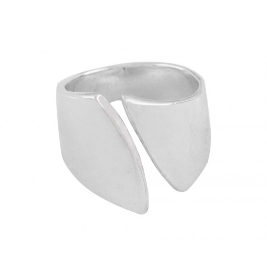 Adjustable Silver Thumb Cuff Ring