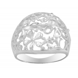 Filigree Flower  Cut Out Ring